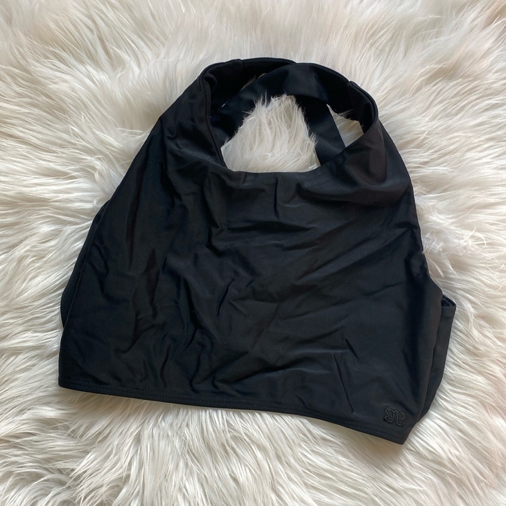 Black Women's Swim Top